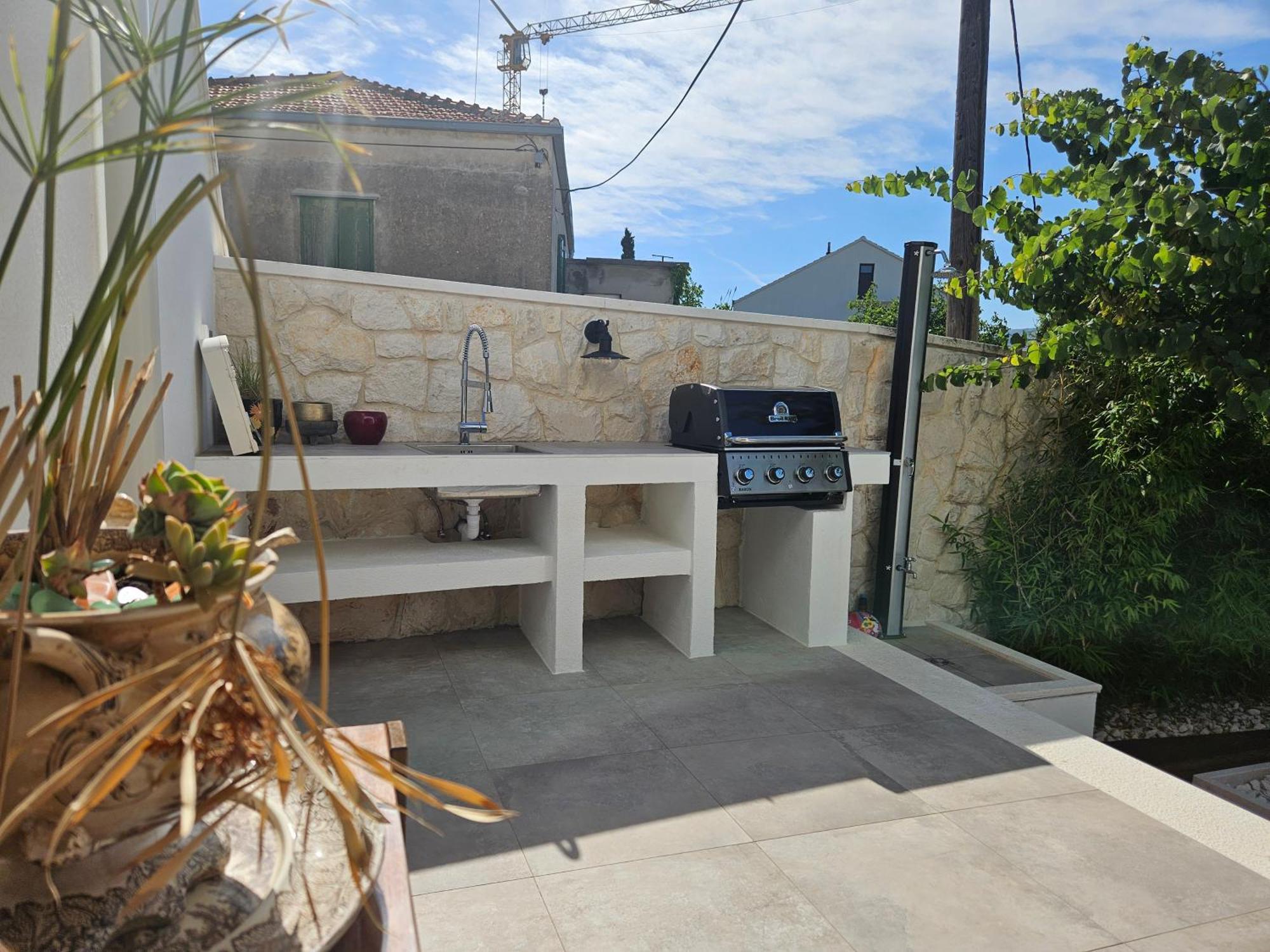 The Three Flowers Pool House Trogir Exterior photo