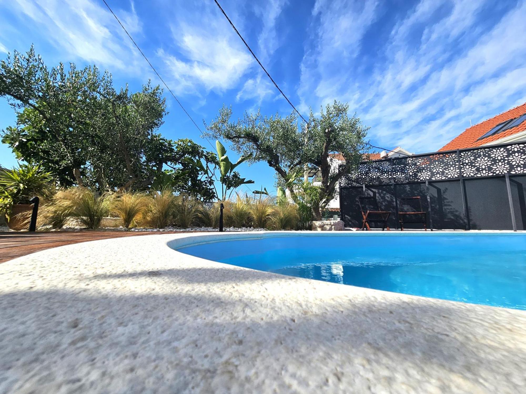 The Three Flowers Pool House Trogir Exterior photo