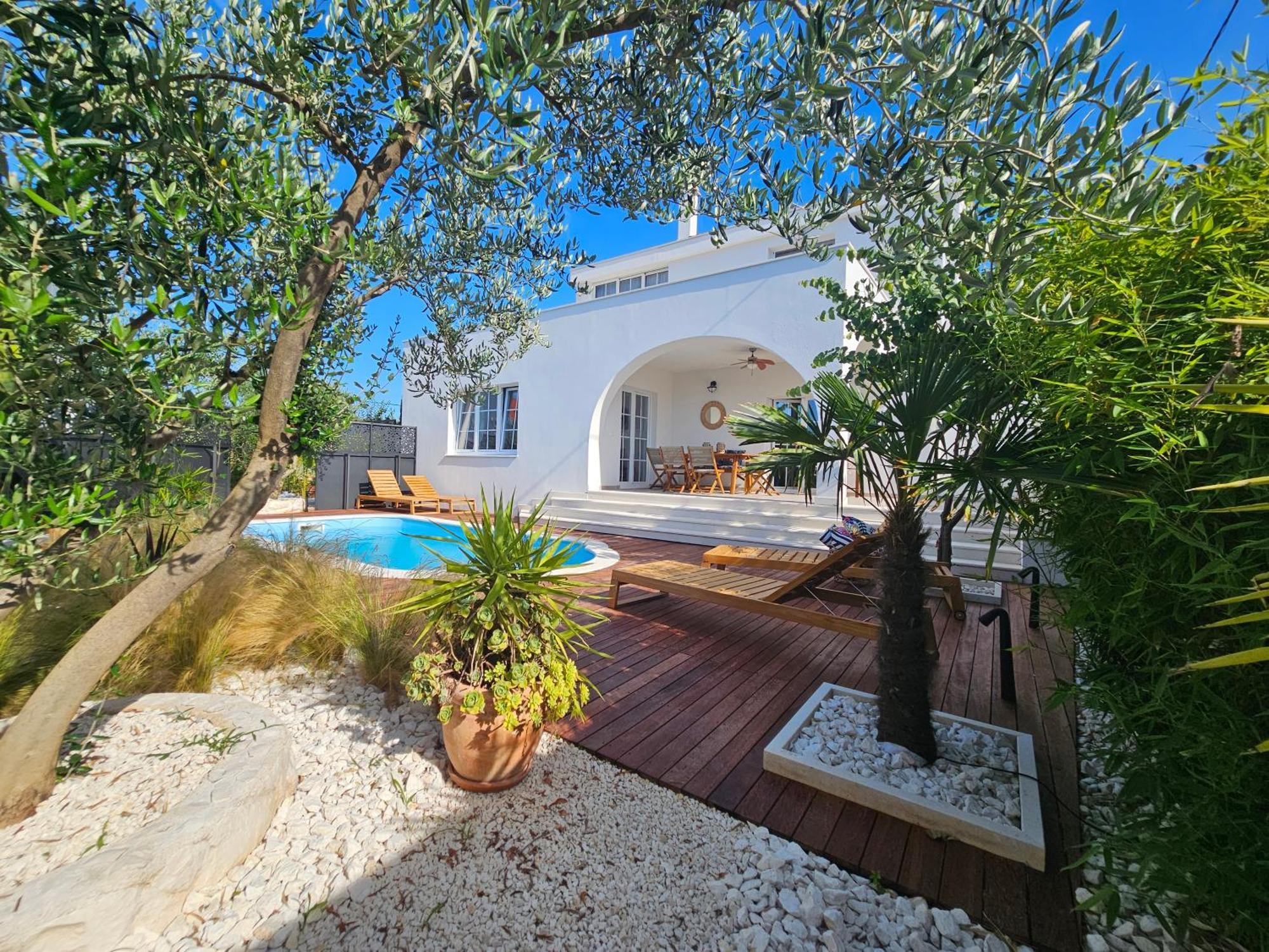 The Three Flowers Pool House Trogir Exterior photo