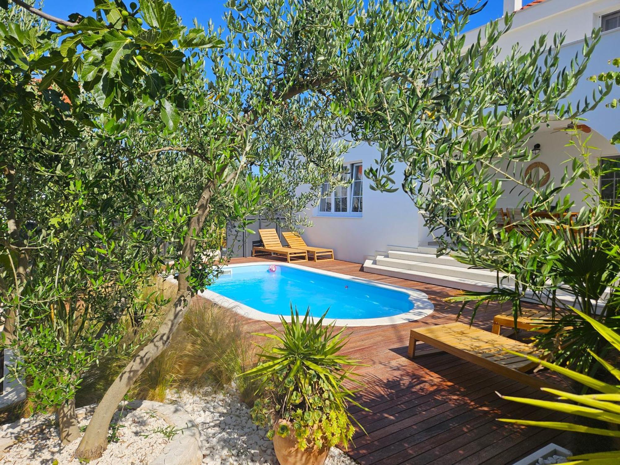 The Three Flowers Pool House Trogir Exterior photo